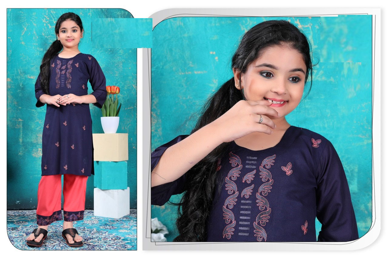 Depti 8055 Girls Wear Kurti With Bottom Catalog